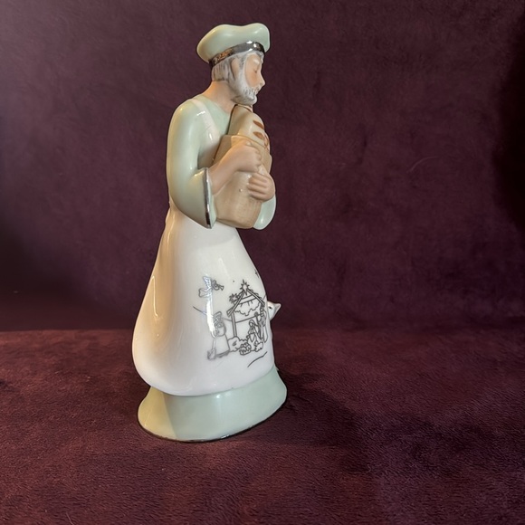 HAWTHORNE house "Silver Blessing Nativity”Take This Gift” EUC - Picture 4 of 5